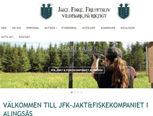 Tablet Screenshot of jfkompaniet.se
